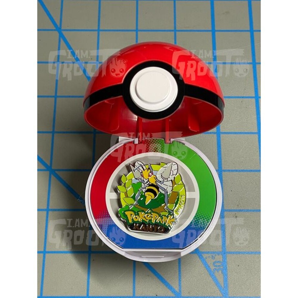 Pokemon PokePark Kanto Beedrill No. 0015 Pin Badge PokéPark Pokémon USA SELLER